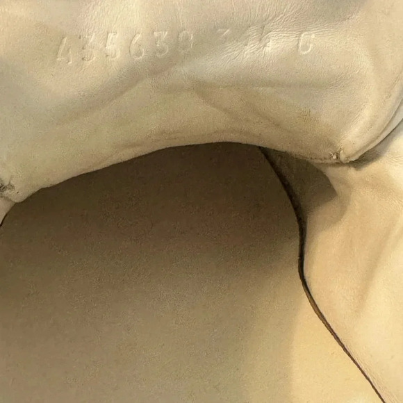 GUCCI Ace Low Heart - 435638-A38M0-9074 size 35.5/US 5.5 - Picture 15 of 16